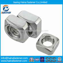 DIN557 stainless steel A2-70 square nut with all size